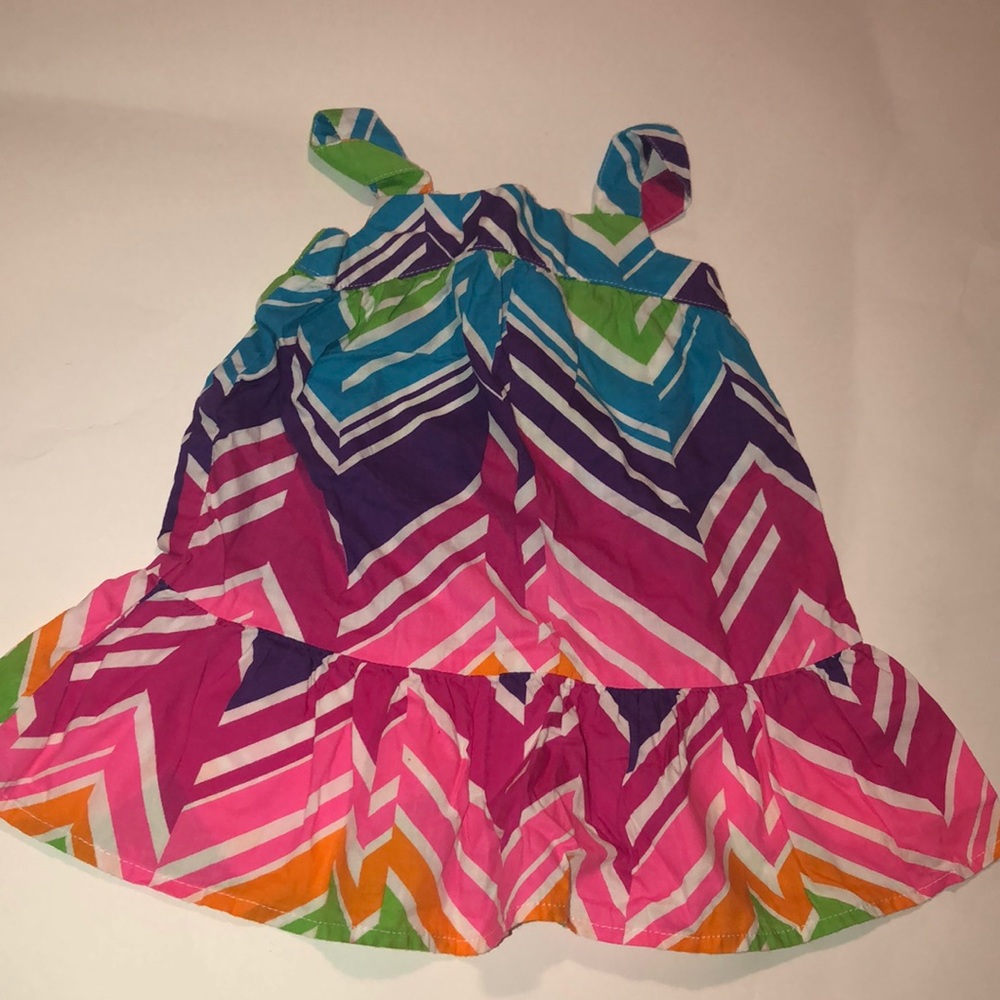 Girls colorful summer dress
